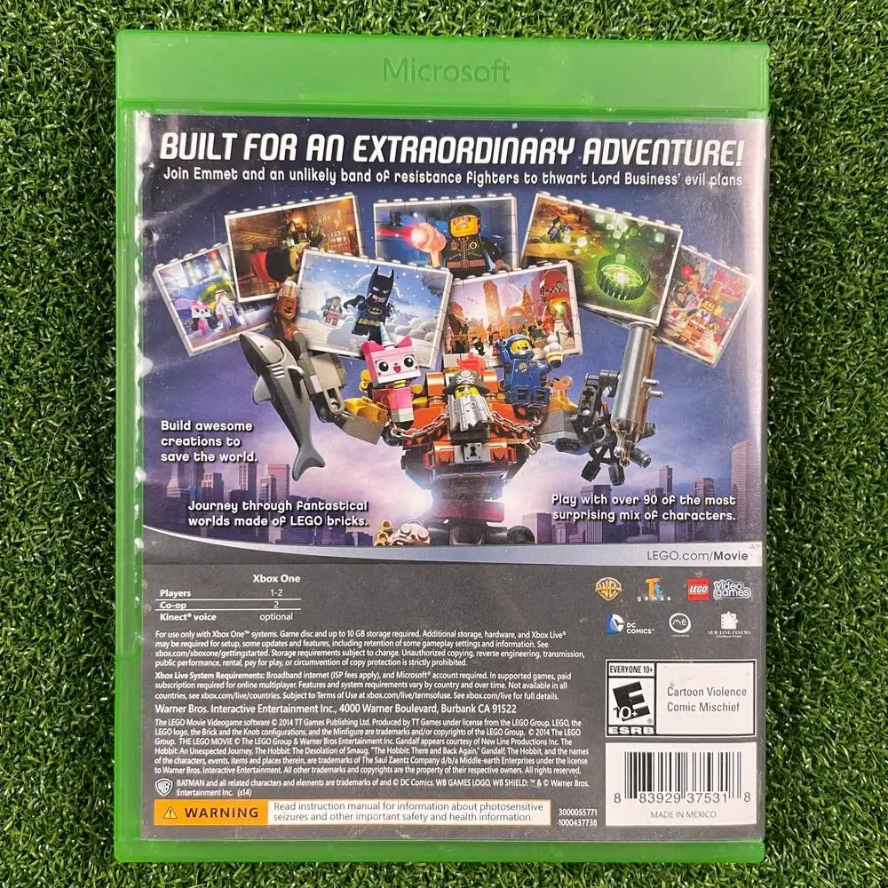 The Lego Movie Videogame (Microsoft Xbox One, 2014) CIB Tested